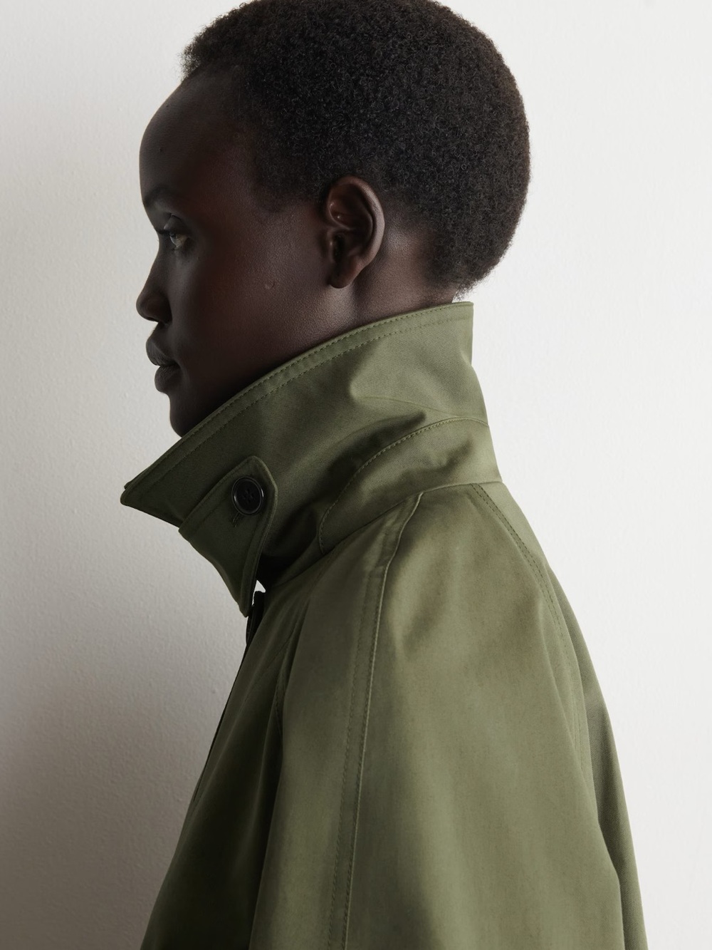 NWT (size small) COS A-LINE COTTON-TWILL JACKET - Picture 3 of 8
